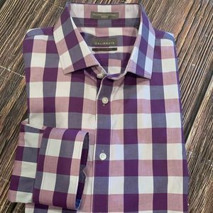 Calibrate Extra Trim Fit LS shirt size 16 x 32/33
Excellent Pre-owned Condition